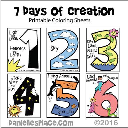 Creation Crafts And Activities For Sunday School