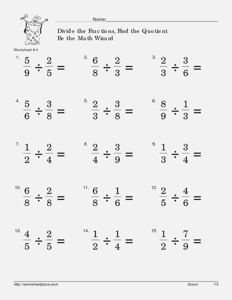 Fractions For 6th Graders â Dailypoll Co