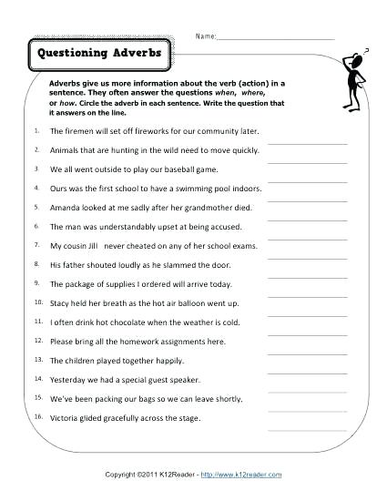 Endearing Grade Worksheets Free Printable For Image Result List Of