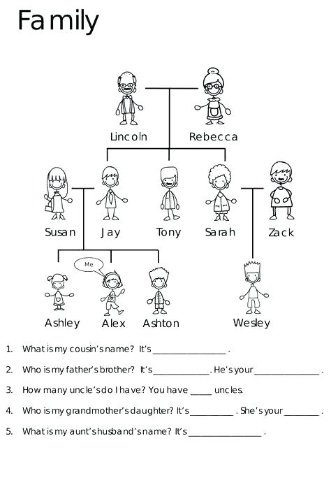 English Worksheets For Primary And Activities Kids Printable 5 One