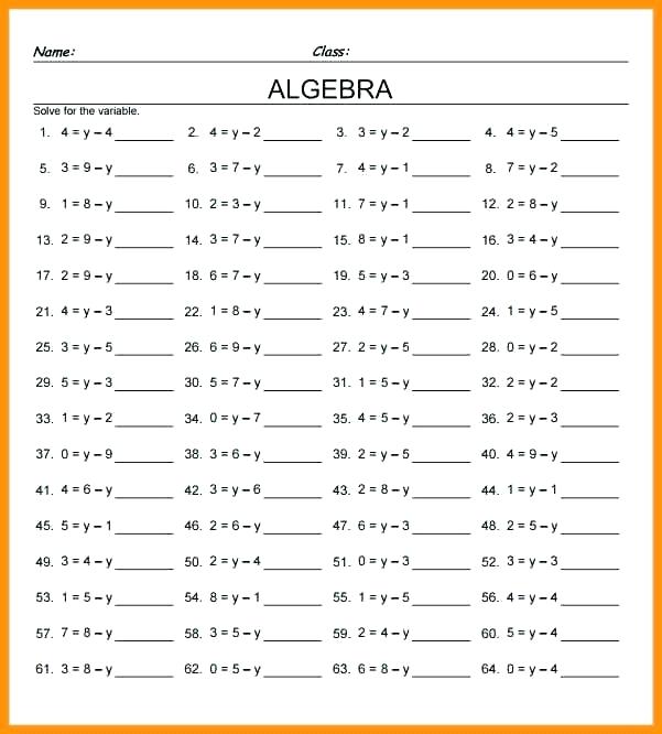 Free 9th Grade Math Worksheets Free 9th Grade Worksheets Grade