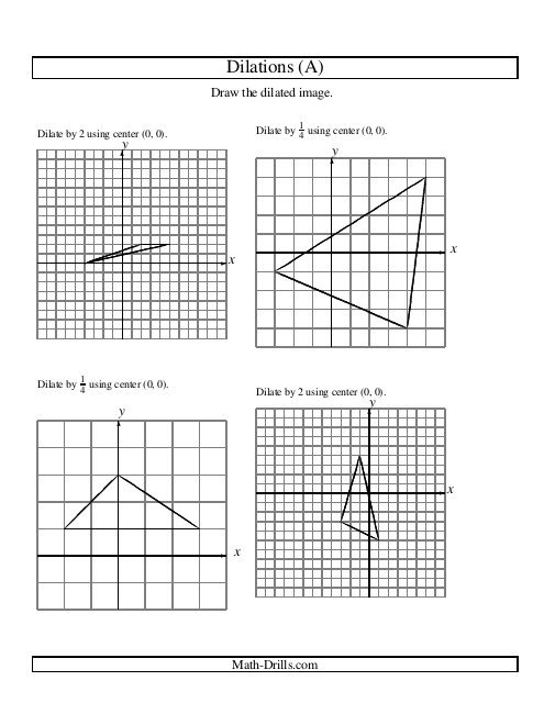 Geometry Worksheet