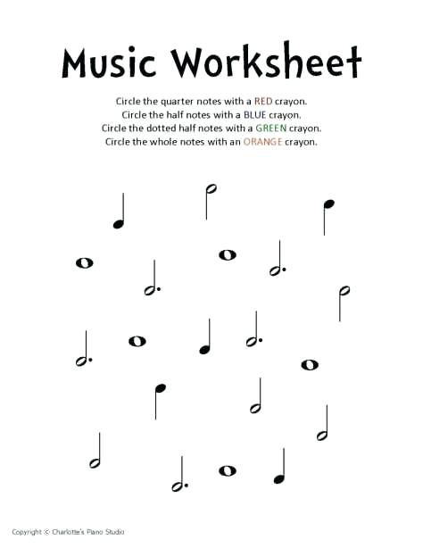 Kindergarten Music Worksheets Free Syllable Worksheets For
