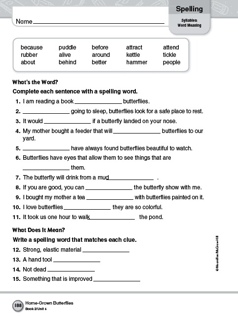 Language Arts 3rd Grade Worksheets Language Arts Worksheets 3rd