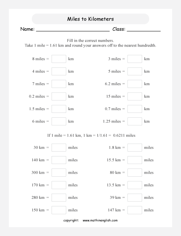 Miles name. Conversion Worksheets. Units of measurement Worksheet. Length Conversion Worksheet for year 4. Worksheets on Conversion.