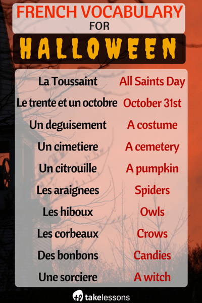 Halloween In France  French Vocabulary For Halloween