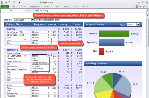 10 Free Household Budget Spreadsheets For 2019