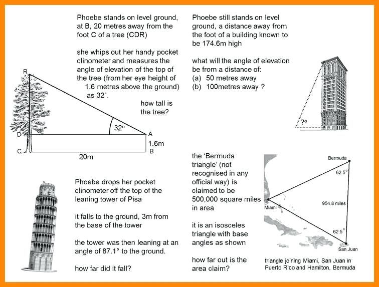 Similar Right Triangles Worksheet Answers