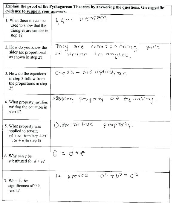 Similar Triangles Word Problems Worksheet Math Triangle Word