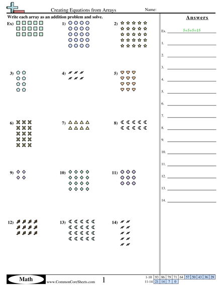 Multiplication Worksheets