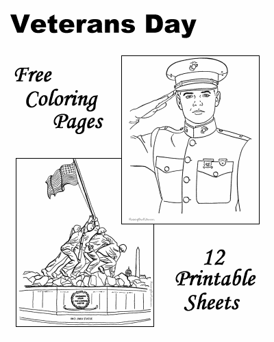 Veterans Day Coloring Pages