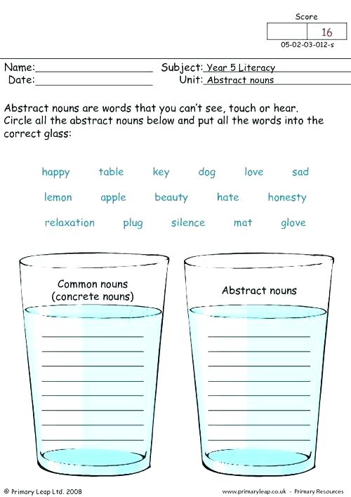 Free Proper Noun Worksheets â Mdepot Info