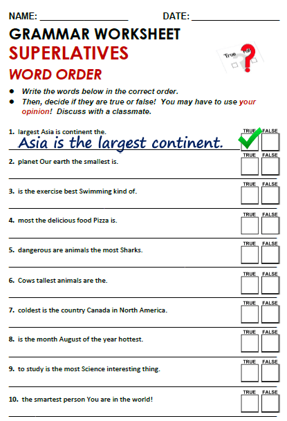 Word Order