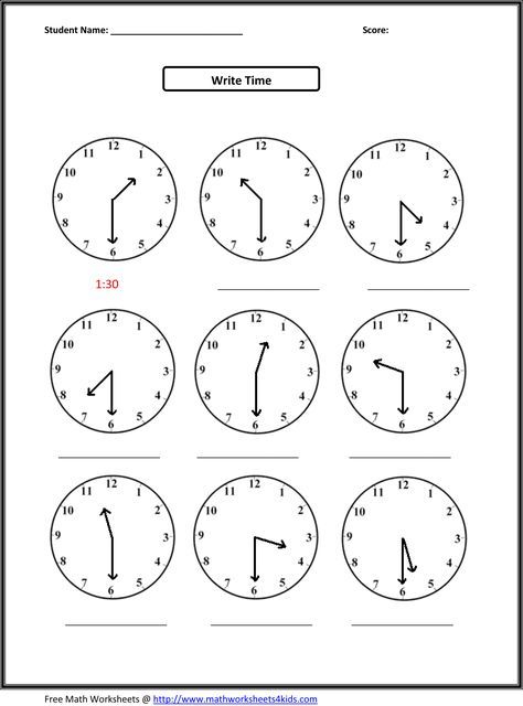 Worksheets For Kids