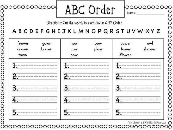 2 Word Work Freebies