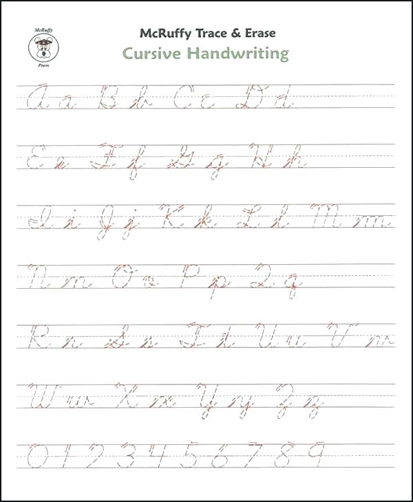 5th Grade Cursive Worksheets Free Fifth Grade Handwriting