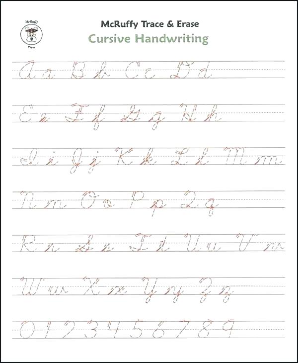 5th Grade Cursive Worksheets Free Fifth Grade Handwriting