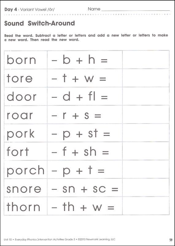 Image Result For Phonics For Spelling 5th Grade Worksheets