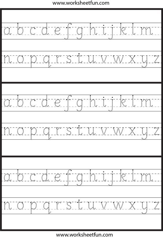 Common Worksheets Letter Writing For Kindergarten   Lowercase