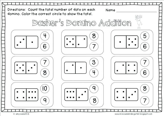 Christmas Math Worksheets For Preschool Math Coloring Pages