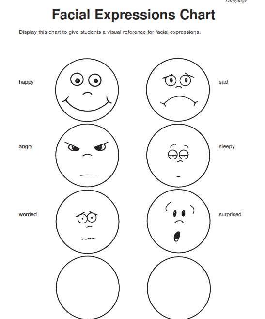 4 Drawing Worksheets Emotion For Free Download On Ayoqq Org