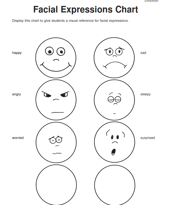 13 Drawing Worksheets Feeling Faces For Free Download On Ayoqq Org