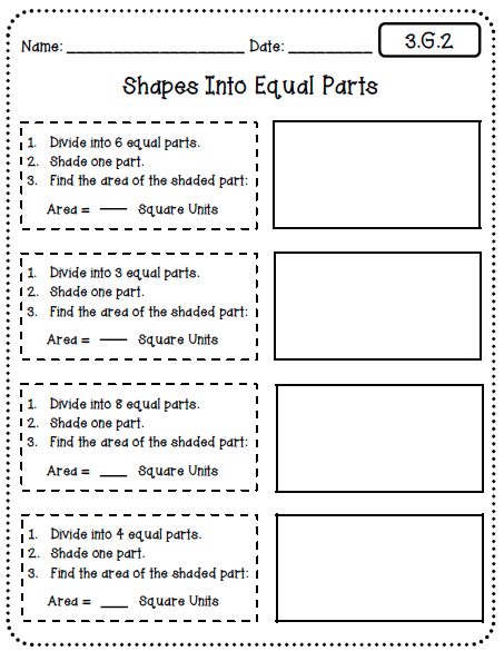 Common Core Worksheets (3rd Grade Edition