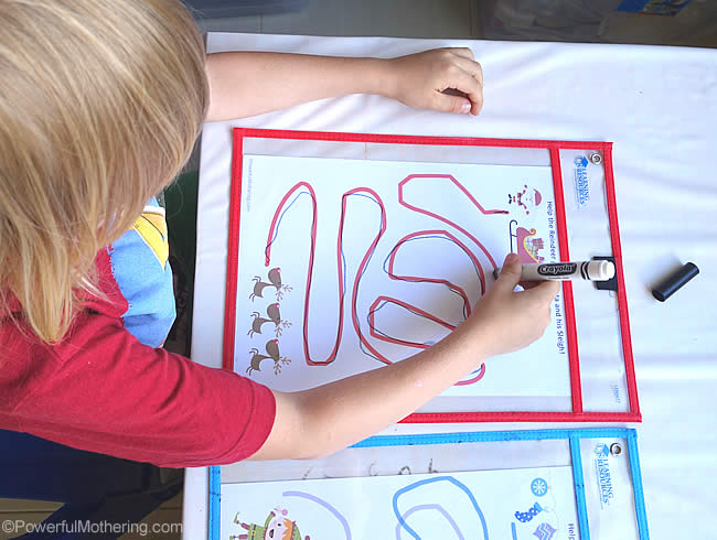 3 Free Printable Fine Motor Tracing Worksheets