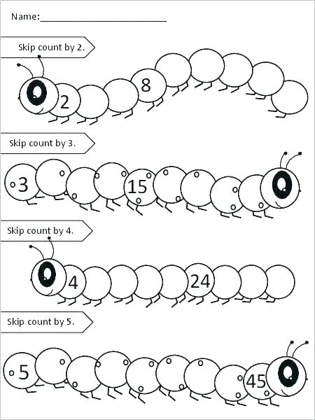 Free Printable Counting Worksheets For Kindergarten Counting