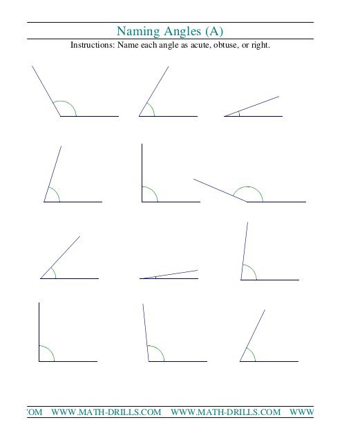 Geometry Worksheet