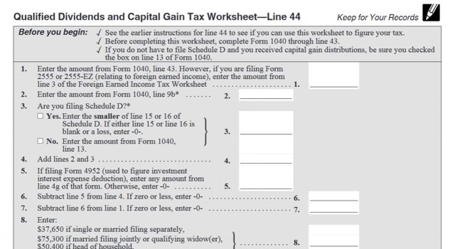 How Your Tax Is Calculated  Understanding The Qualified Dividends