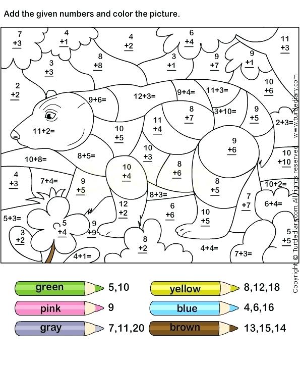 Printable Addition Worksheets For 2nd Grade Attractive Best