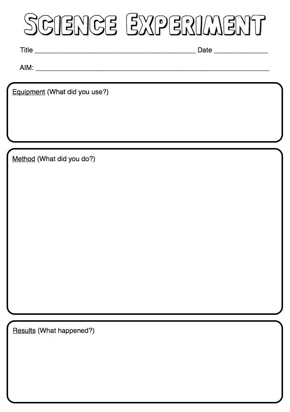 27 Images Of Science Experiments Data Template
