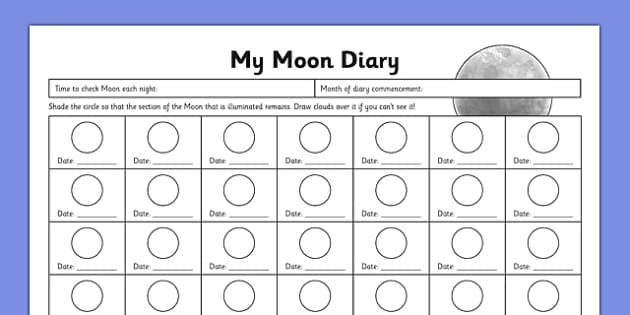 My Moon Diary