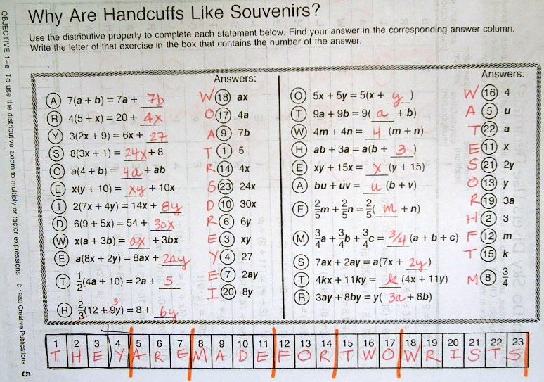 Math algebra pizzazz moving punchline db bridge 2nd official Math algebra pizzazz moving punchline db bridge 2nd official