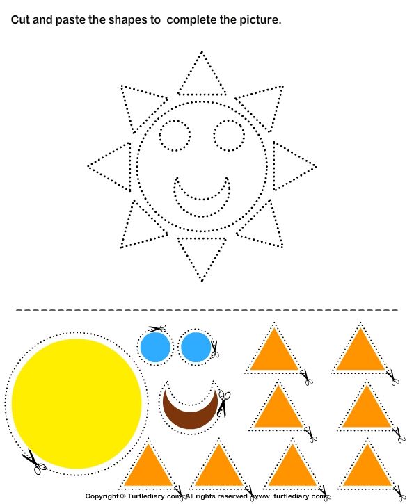 Free Printable Cut And Paste Worksheets For Kindergarten