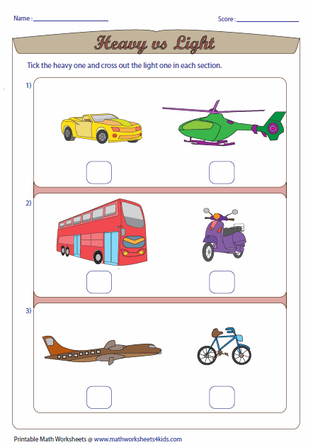 Heavy Vs Light  Vehicle Theme