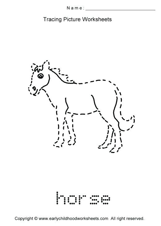 9 Best Images Of Farm Animal Tracing Worksheet Farm Animals Math
