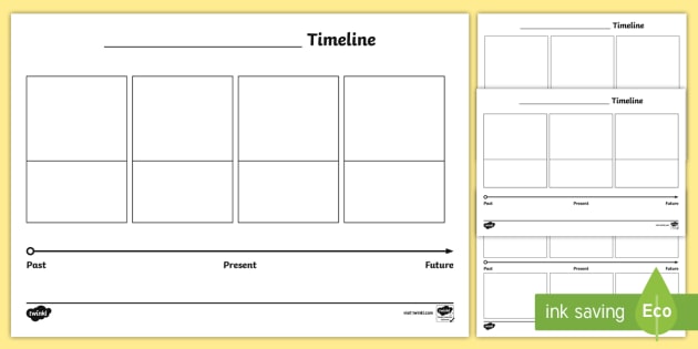 Blank Differentiated Timeline Worksheet   Worksheets