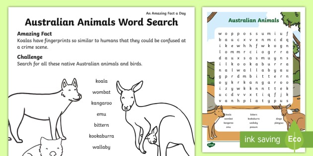 Australian Animals Worksheet Miraculous Entranching Australian