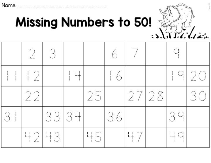 Number Writing