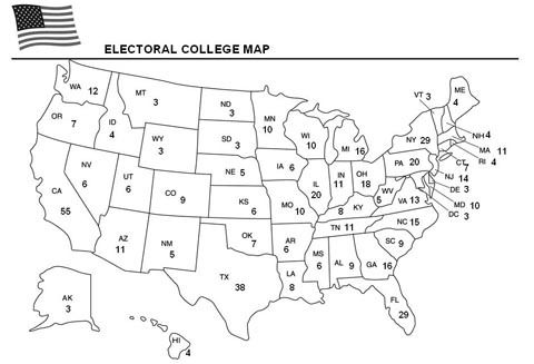 Electoral College Worksheets - Electoral 20college 20map 20screenshot 9 