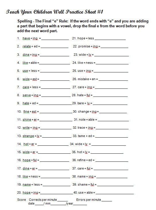 The Maloney Method Â» A More Effective Way To Teach Spelling