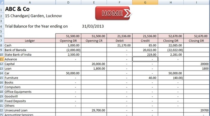 Excel Bookkeeping Templates Excel Accounting Templates Spreadsheet