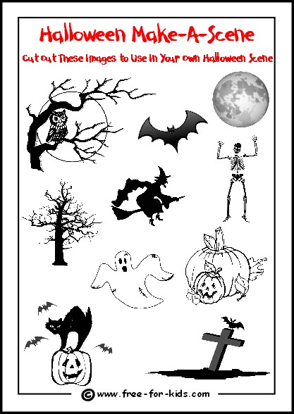 Free Halloween Printable Activities Halloween Printable Activities