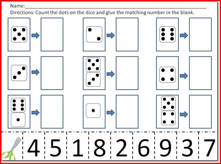Cut And Paste Worksheets