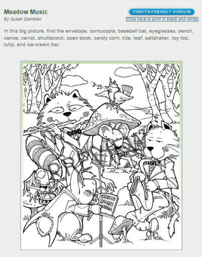 Visual Figure Ground (i Spy) Apps For Your Students