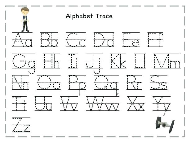 Pre K Alphabet Printable Worksheets