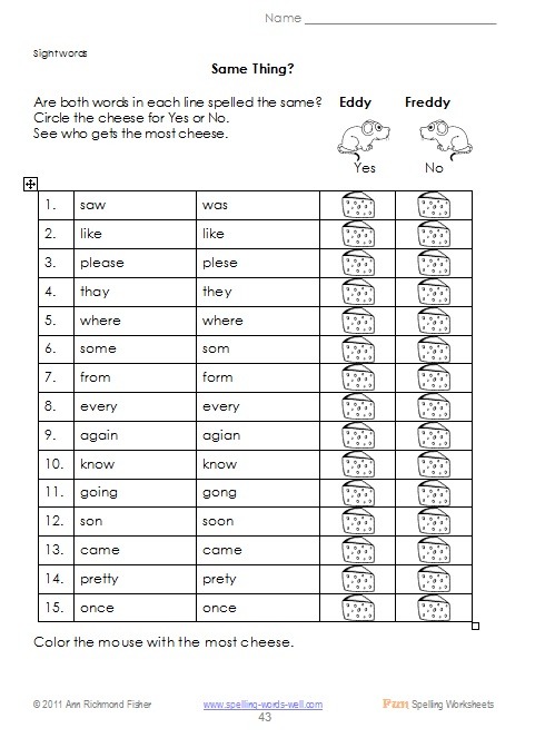 Spelling For Kindergarten   Words And Tips For Learning Them