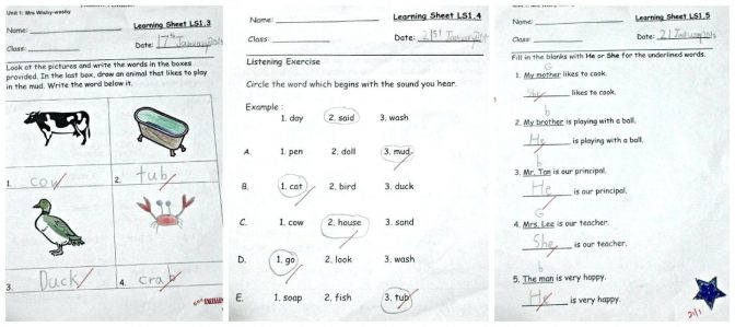 Singapore Primary 1 Maths Worksheets Kindergarten Worksheetsntable
